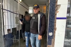 Uno de los dominicanos arrestados Foto: Télam