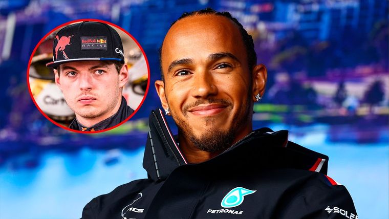 Hamilton y un desopilante comentario sobre la supermacía de Verstappen en la Fórmula 1