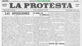 Portada del diario La Protesta del 1 de enero de 1926, Ninguna mención al año nuevo.
