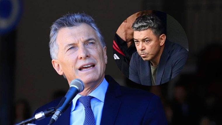 Mauricio Macri y Marcelo Gallardo, con destinos parecidos.