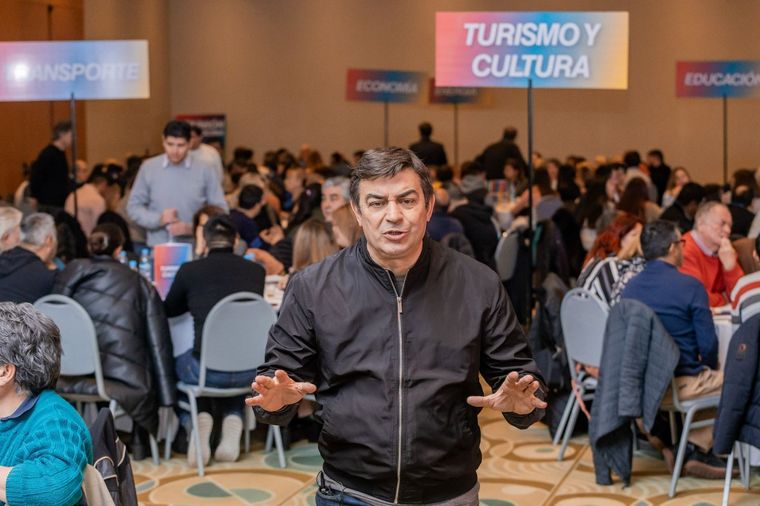 El excandidato a gobernador de La Unión Mendocina, Omar De Marchi. Foto: Prensa La Unión Mendocina