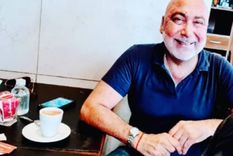 Una de las cámaras de seguridad del edificio captó el último momento que se lo vio con vida al profesor.&nbsp;