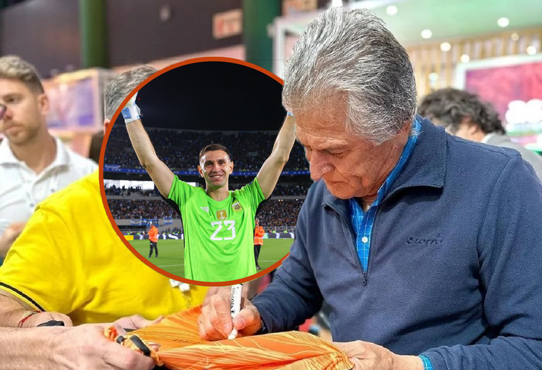 El histórico arquero elogió al marplatense.