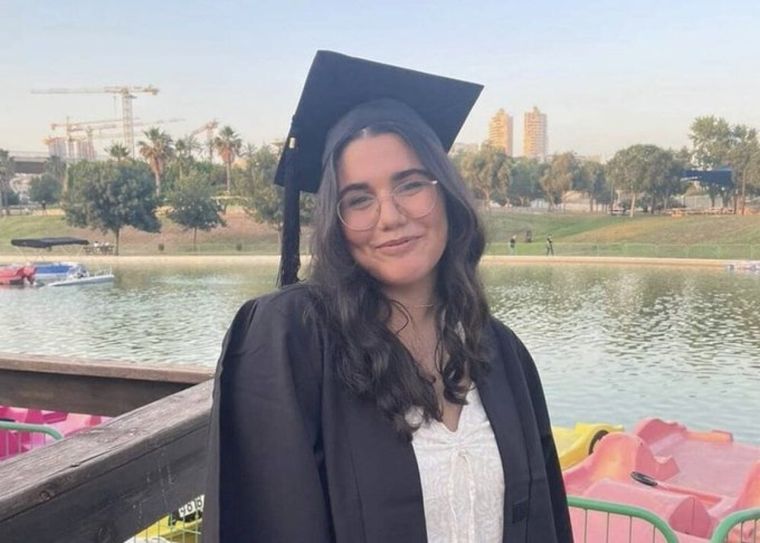 Noa, víctima del terrorismo en Gaza Foto: AFP