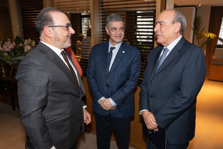 Guillermo Francos se mostró junto a Jorge Macri