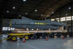 El primer F-16 llegó a la Argentina Foto: Defensa