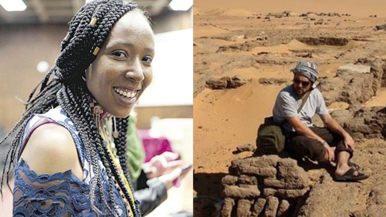 Facundo y Lilian se conocieron en Kenia en el 2013. Foto: Foto de Lilian: Paola Abel