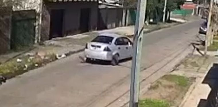 El hecho ocurrió en el cruce de las calles Arenales e Iglesias.&nbsp;