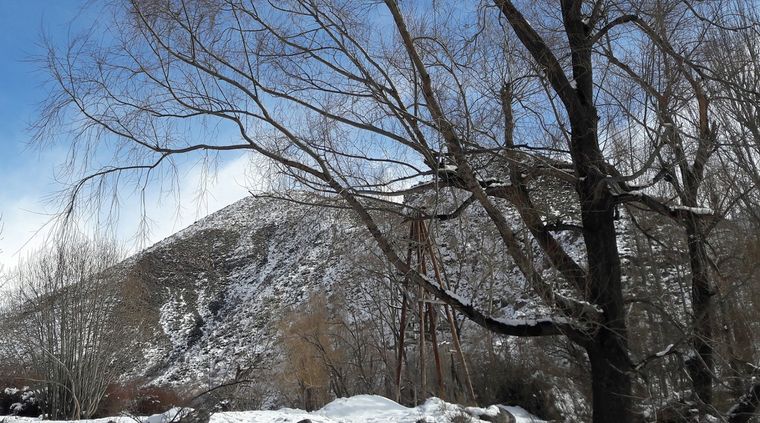 En la cordillera de los Andes se esperan nevadas durante toda la jornada Foto: Walter Moreno