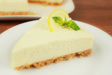 MDZol | El cheesecake de limón más fácil y refrescante.