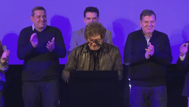 Javier Milei cerró el acto de lanzamiento oficial de campaña de LLA en La Plata. Javier Milei cerró el acto de lanzamiento oficial de campaña de LLA en La Plata.