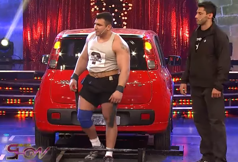 El sargento Tuama, en su aparición en Canal 13 en 2012.