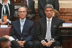 Carlos Rosenkrantz y Horacio Rosatti, dos de los firmantes del fallo.&nbsp;