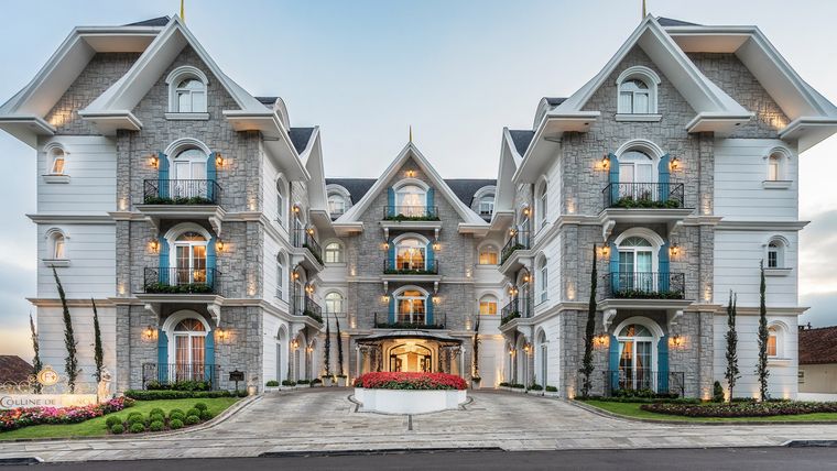 El Hotel Colline de France, en Brasil.