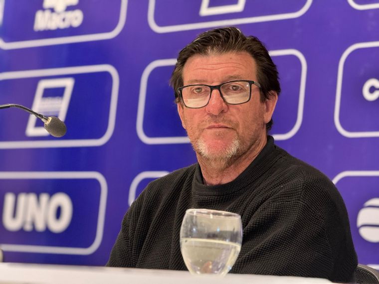 Alfredo Berti, en conferencia de prensa. Foto: Fabián Salamone / MDZ