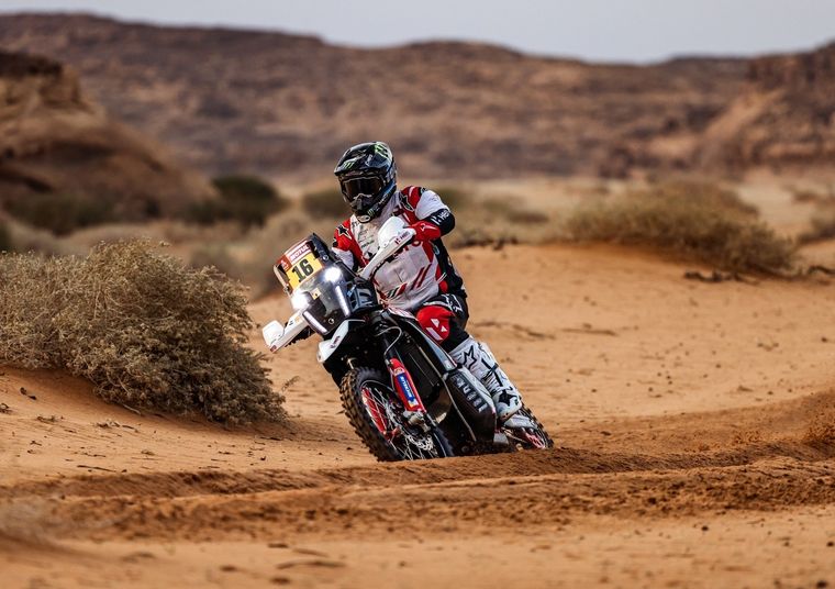 Ross Branch, el ganador de la etapa. Foto: Hero Motorsports