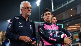 Flavio Briatore junto a Franco Colapinto.&nbsp;