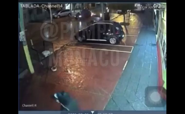 El accidente se registró en la localidad bonaerense de La Tablada.