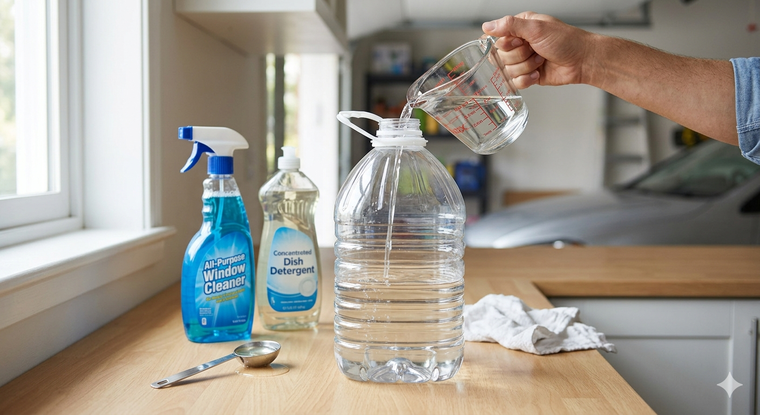 Un truco de limpieza que no falla. Fuente: IA Gemini,