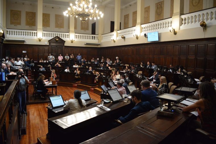 La Legislatura sesionó este miércoles. Foto: Prensa Diputados.