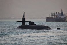 El submarino nuclear estadounidense USS Florida Foto: USNI News