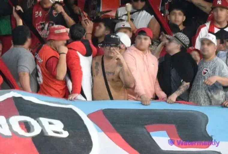 Juan Domingo Ramírez, el barra de Newells asesinado.&nbsp;