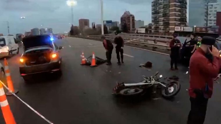 Las imágenes del accidente
