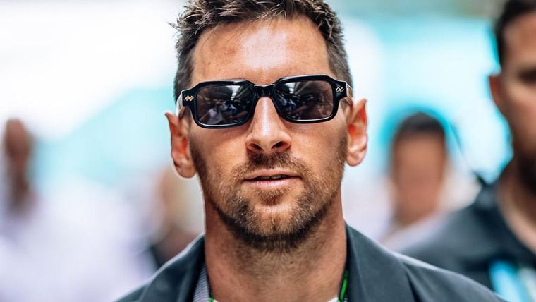 Lionel Messi, presente en el GP de Miami de la Fórmula 1.