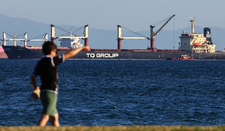 Odesa puerto de Ucrania Odesa volvió a ser atacada por Rusia. Foto: Efe.