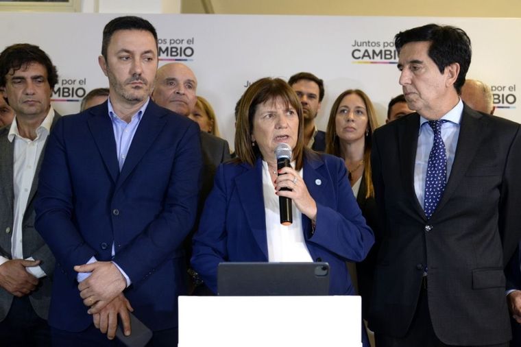 Petri y Bullrich hablarán este miércoles ante la prensa Foto: Twitter