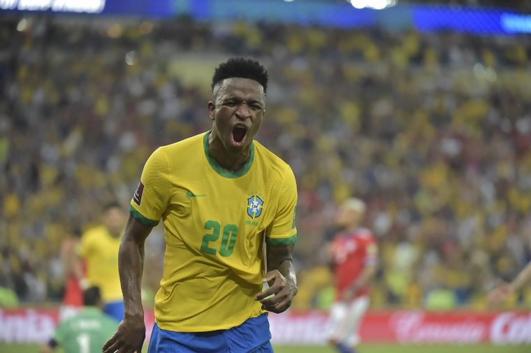 Vinícius Júnior, referente de Brasil.&nbsp;