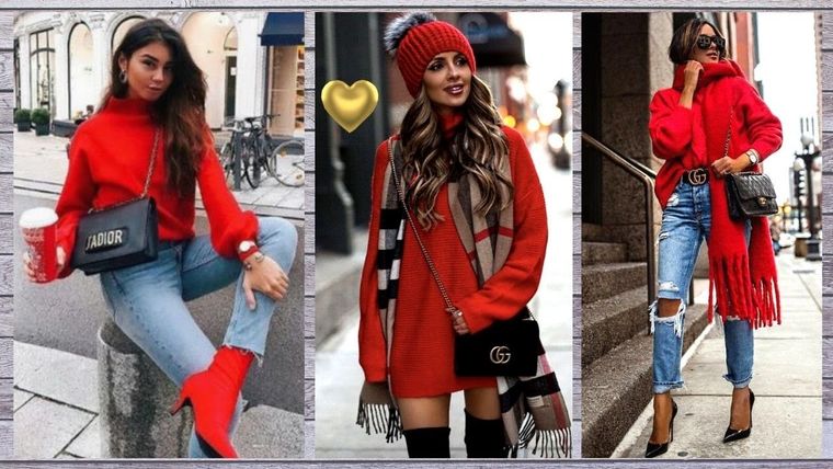 Los outfits de color rojo dominan las tendencias del  2021 y esta es la marera como debes llevarlo