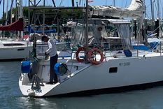 El Caoba un velero de 15 metros de eslora Foto: Gentileza El Caoba un velero de 15 metros de eslora Foto: Gentileza