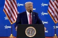 Trump le marca los puntos a la poderosa OTAN. Foto: X Trump le marca los puntos a la poderosa OTAN. Foto: X