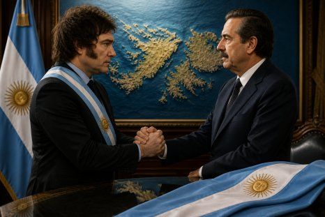 Los gobiernos democráticos y su relación con Inglaterra por el reclamo de soberanía.