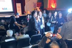 la exclusiva funcion de el robo del siglo a la que asistieron francella y el puma rodriguez