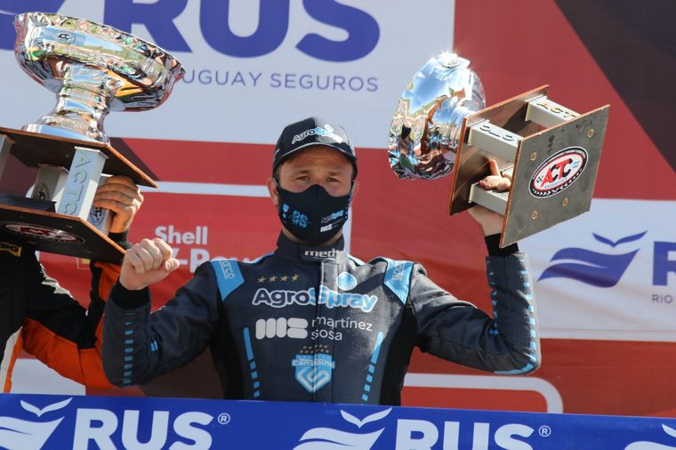 Agustín Canapino fue tercero en Entre Ríos y se afirma como líder. Foto: Squadra Canapino