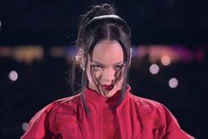 Rihanna actuó en el Superbowl.