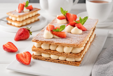 Receta fácil de milhojas de crema y nata: el postre perfecto Foto: Shutterstock