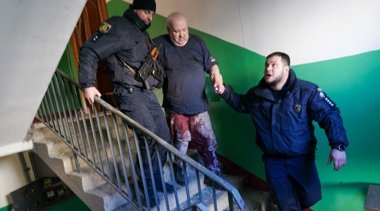 Hay decenas de heridos en Ucrania. Foto: Al Jazzeera.