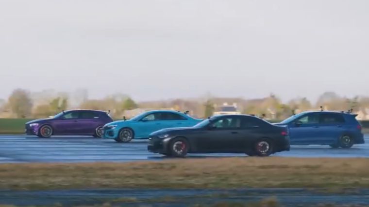 VW v Audi v BMW v Mercedes (CarWow)