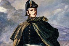 Un cuadro que ilustra la figura de San Martín. Foto: Archivo