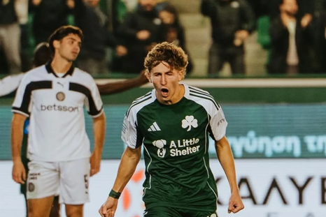 santino andino tuvo su noche sonada: primer gol y figura en el panathinaikos santino andino tuvo su noche sonada: primer gol y figura en el panathinaikos