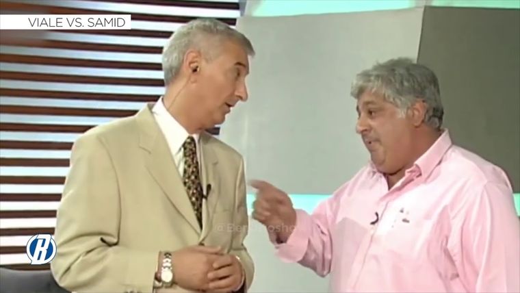 Mauro Viale y Alberto Samid