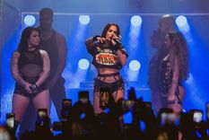 Anitta llegó con su tour a Buenos Aires. Foto: Gentileza DF Enterteinment. PH: @irishsuarez