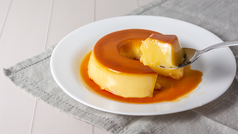 Receta muy fácil de flan de huevo Receta muy fácil de flan de huevo