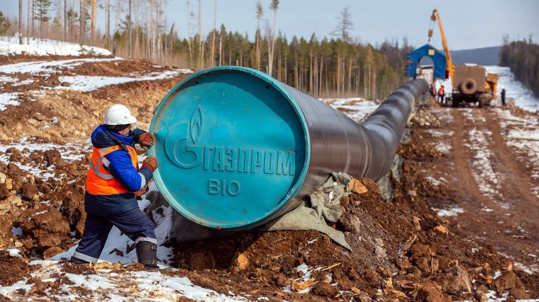 Gazprom abastece de gas a gran parte de Europa. Foto: Cnbc.