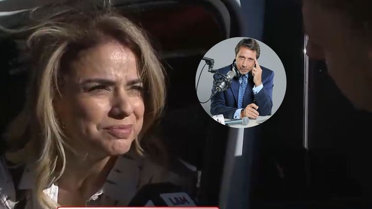 La comunicadora se defendió tras los dichos del conductor.&nbsp;