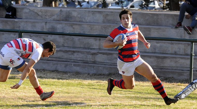 Nacho Conil, de Los Tordos, convocado al Seven de la URC Foto: ALF PONCE / MDZ