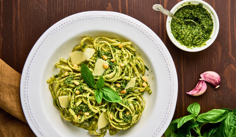 Pesto genovés: la salsa ideal para tu pasta casera Foto: Shutterstock